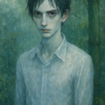 【今日の短歌】五月雨にワイシャツ透けて青白い痩軀のきみよ禽の眼をして （楠誓英）